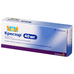 Купить Крестор таб ппо 40мг №28