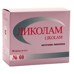 Купить Ликолам капс 400мг №60