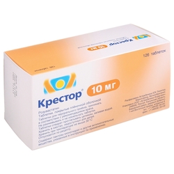 Купить Крестор таб ппо 10мг №126