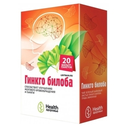 Купить Фиточай 2г №20 гинкго билоба