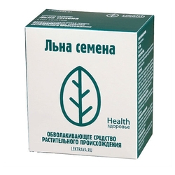 Купить ЛЬНА СЕМЕНА ПАЧКА 100Г ФИРМА ЗДОРОВЬЕ