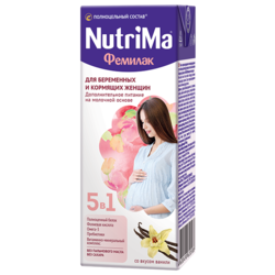 Купить Нутрима (NutriMa) Фемилак со вкусом ванили для беременных и кормящих женщин стерилиз.
