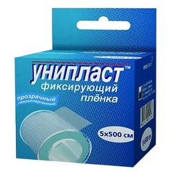 Купить Пластырь катушка Унипласт 5смX500см плен осн