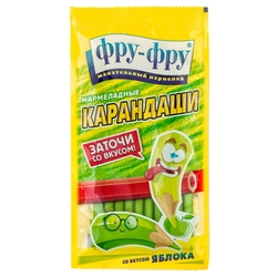 Купить ФРУ-ФРУ МАРМЕЛАД 85Г КАРАНДАШИ ЯБЛОКО