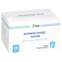 Купить Формисонид-Натив пор д/инг доз 160мкг+4,5мкг/доз 120ДОЗ + устр-во д/инг