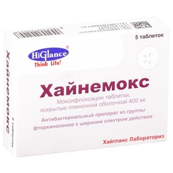 Купить Хайнемокс таб ппо 400мг №5