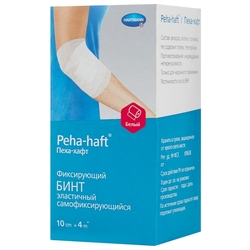 Купить Бинт эласт Peha-Haft  10смX400см когезивный белый