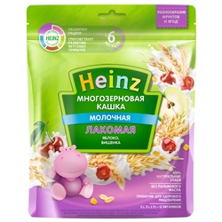 Купить Хайнц каша лаком многозерн яблоко вишенка 170г