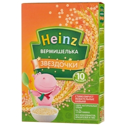 Купить Хайнц вермишелька 340г 10+ мес звездочки
