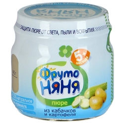 Купить ФрутоНяня пюре кабачок картофель 80мл