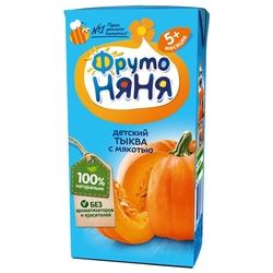 Купить ФрутоНяня нектар с мякотью 200мл 5+ мес тыква