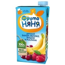 Купить ФрутоНяня нектар неосветл 500мл с 3-х лет смесь фруктов