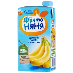 Купить ФрутоНяня нектар с мякотью д/детей 500мл с 3-х лет банан