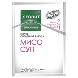 Купить Леовит Худеем за Неделю суп-мисо 15г №20