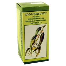 Купить Хлорофиллипт р-р спирт 1% 100мл