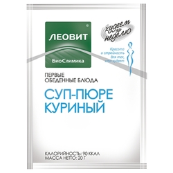 Купить Леовит Худеем за Неделю суп-пюре  20г куриный