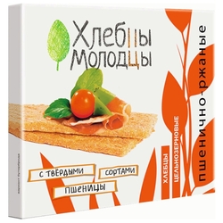 Купить Хлебцы "Молодцы" пшенично-ржаные 100г