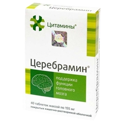 Купить Церебрамин таб 155мг №40