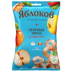 Купить Чипсы яблочные б/глютена 25г