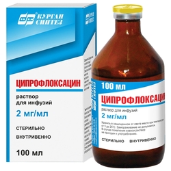 Купить Ципрофлоксацин р-р д/инф 2мг/мл 100мл №1