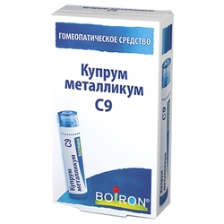 Купить Купрум Металликум С9 гран гомеопат 5г растит происх