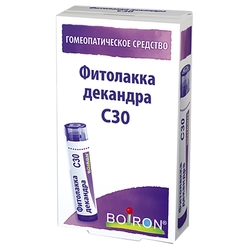 Купить Фитолакка Декандра С30 гран гомеопат 4г растит происх