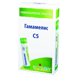 Купить Гамамелис С5 гран гомеопат 4г растит происх