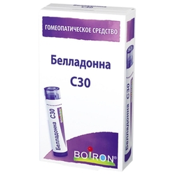 Купить Белладонна С30 гран гомеопат 4г