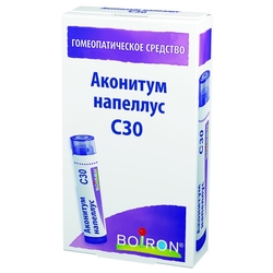 Купить Аконитум Напеллус C30 гран гомеопат 4г