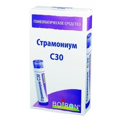 Купить Страмониум C30 гран гомеопат 4г растит происх