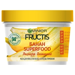 Купить Гарньер Фруктис Superfood маска д/волос 390мл 3в1 д/оч сух волос экстра питание