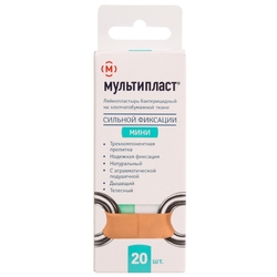 Купить Пластырь Мультипласт 1,9смX7,2см №20 бактериц сильн фикс