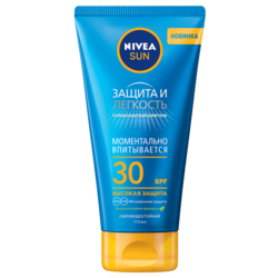 Купить Нивеа Сан гель  175мл SPF 30 солнцезащитный