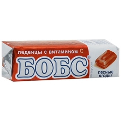 Купить Бобс леденцы от кашля №10 лесная ягоды
