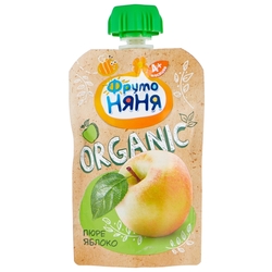 Купить ФРУТО-НЯНЯ ОРГАНИК ПЮРЕ ЯБЛОКО 90Г МЯГК УП