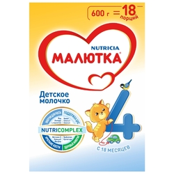 Купить Малютка 4 напиток молочный сух 600г 18+ мес