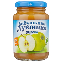 Купить Бабушкино Лукошко пюре ябл 190г 5+