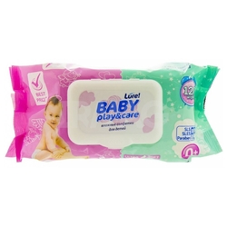 Купить LURE BABY САЛФЕТКИ ВЛАЖ. ДЕТСКИЕ 0+ №100 КЛАПАН/ЛЮРЕ