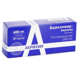 Купить Ацикловир-Акри таб 400мг №20