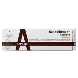 Купить Диклофенак-Акри гель д/наружн примен 1% 40г