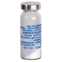 Купить Амикацин пор д/р-ра д/в/в и в/м введ 500мг фл №1