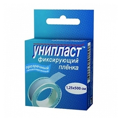 Купить Пластырь катушка Унипласт 1,25смX5м плен осн