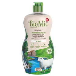 Купить BIOMIO СРЕДСТВО Д/МЫТЬЯ ПОСУДЫ/ОВОЩЕЙ/ФРУКТОВ Б/ЗАПАХА 750 МЛ N 1