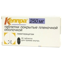Купить КЕППРА ТАБ П/ПЛ ОБ 250МГ №30