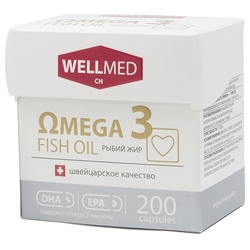 Купить OMEGA 3 FISH OIL РЫБИЙ ЖИР N200 КАПС ПО 260,3МГ