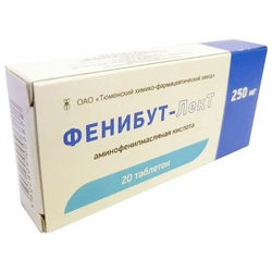 Купить ФЕНИБУТ-ЛЕКТ ТАБ 250МГ N20 ТЮМЕНСКИЙ ХФЗ