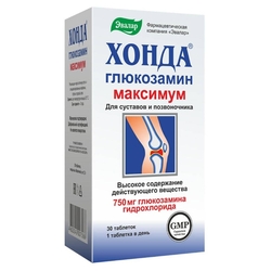 Купить Хонда Глюкозамин Максимум таб 1,3г №30