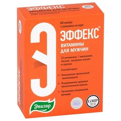 Купить Эффекс капс №60 витамины для мужчин