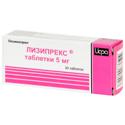 Купить Лизипрекс таб 5мг №30