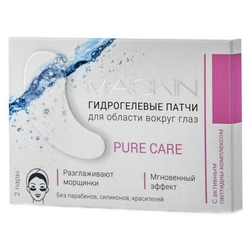 Купить Maskin патчи д/глаз гидрогелевые №2 пептидный комплекс пары
